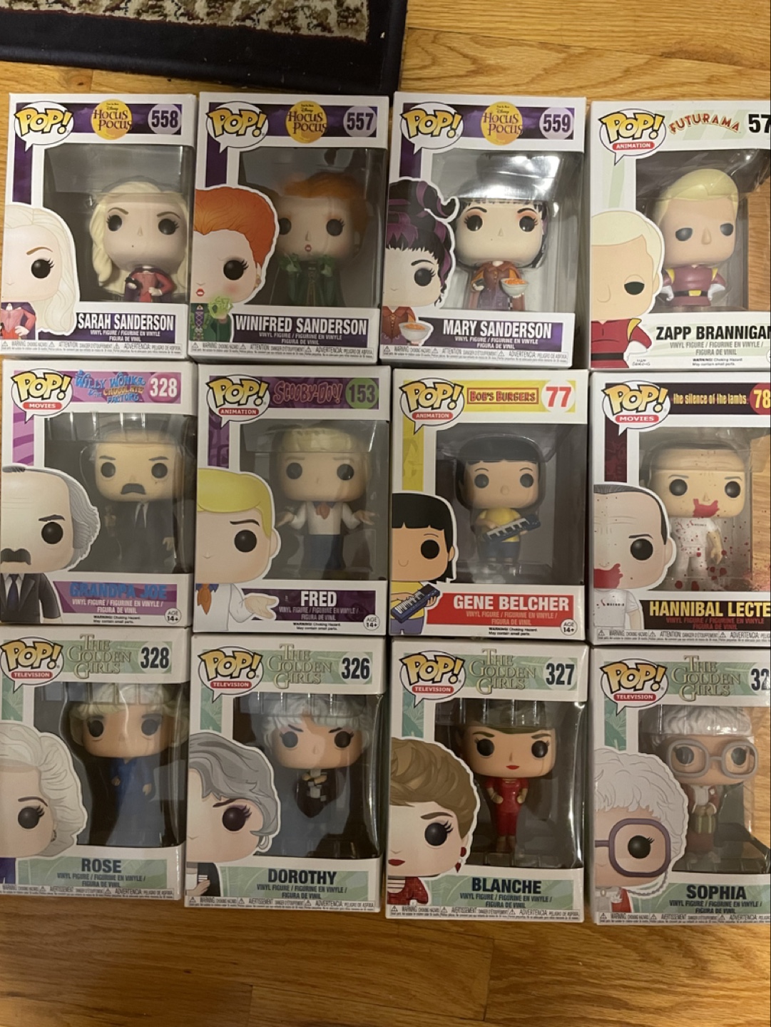 Funko Pop figures