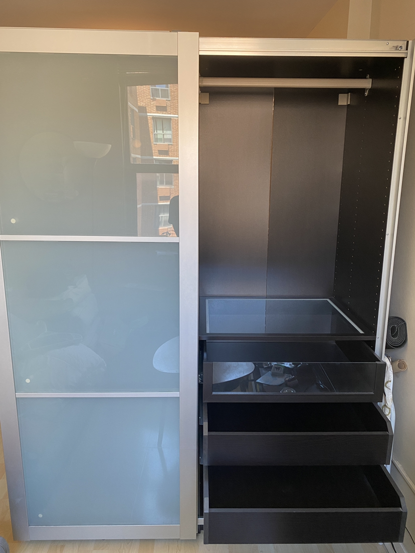 IKEA PAX Wardrobe slides doors - photo 3