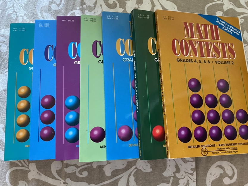 CNML math contest books