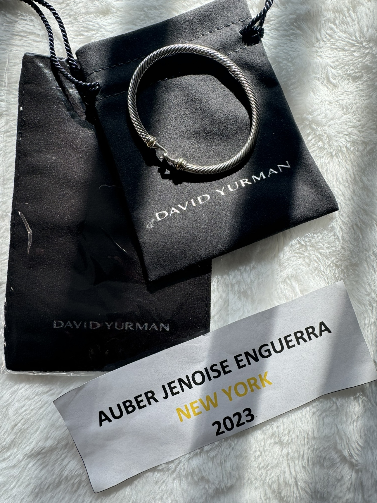 ⚽️David Yurman Cable & Buckle Bracket - Authentic - photo 3