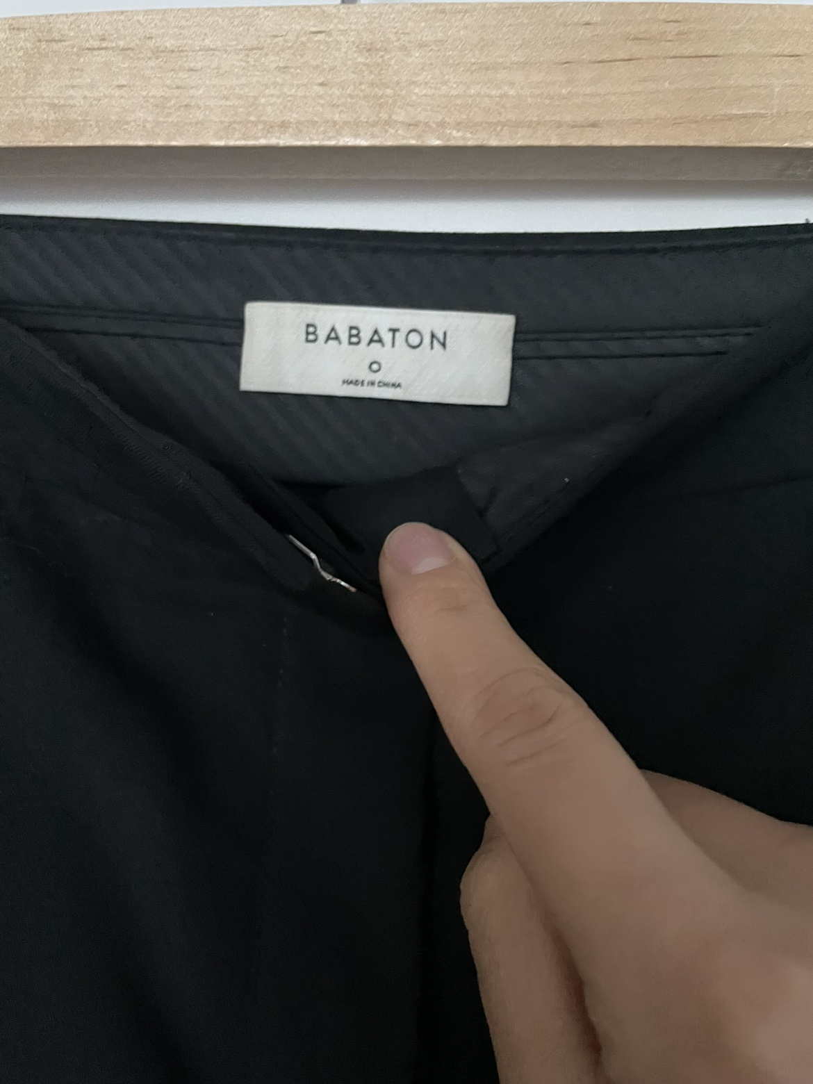 Aritzia Babaton thin wool straight leg pants - photo 3