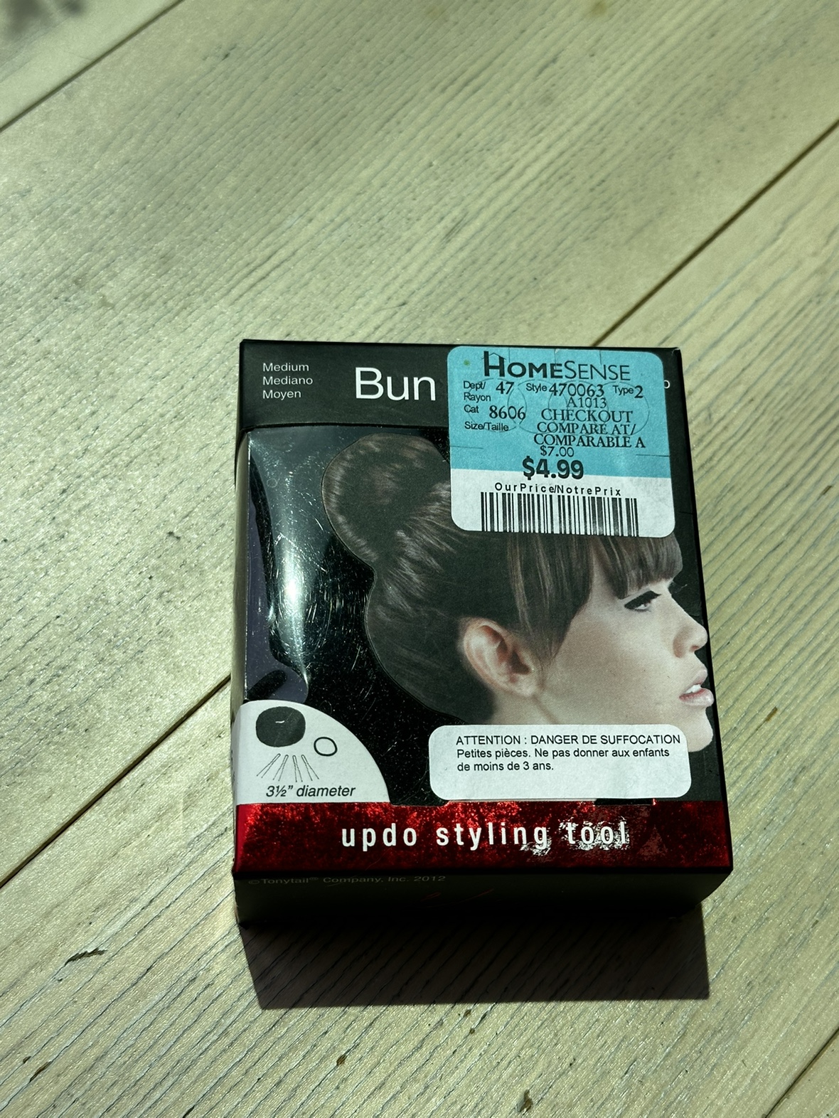 Free hair styling bun donut thumbnail