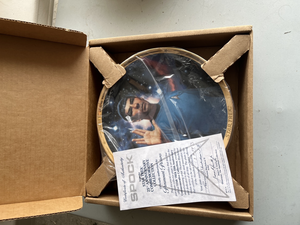 1994 Star Trek Plate Collection - photo 3
