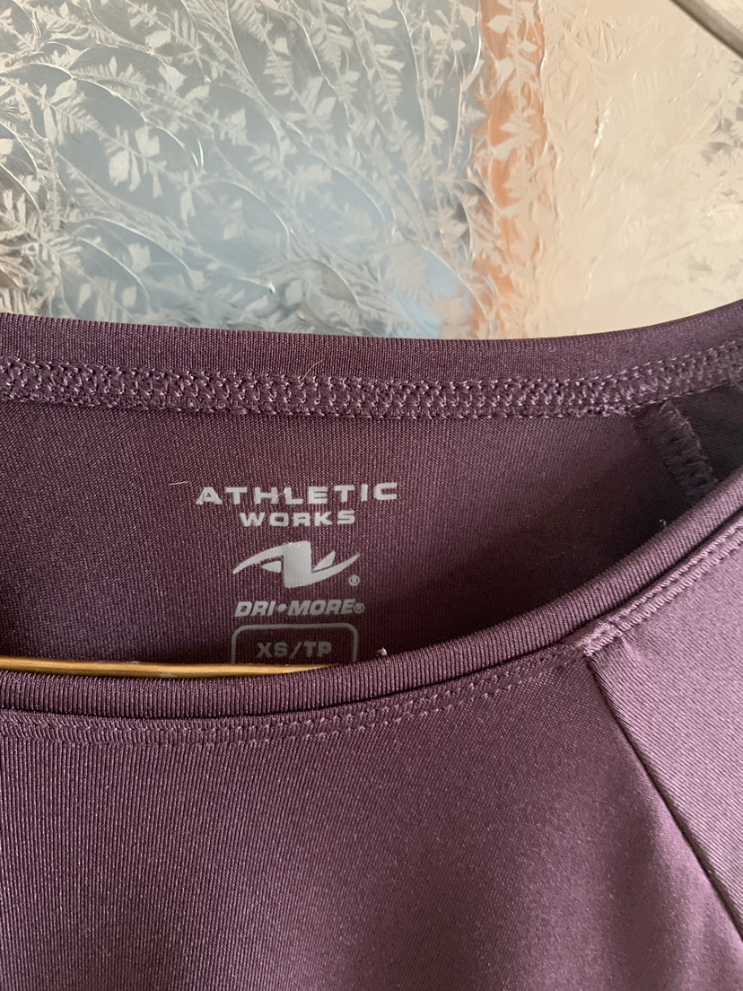 2  Purple and Green Athletic Works Long Sleeve Ts - photo 5