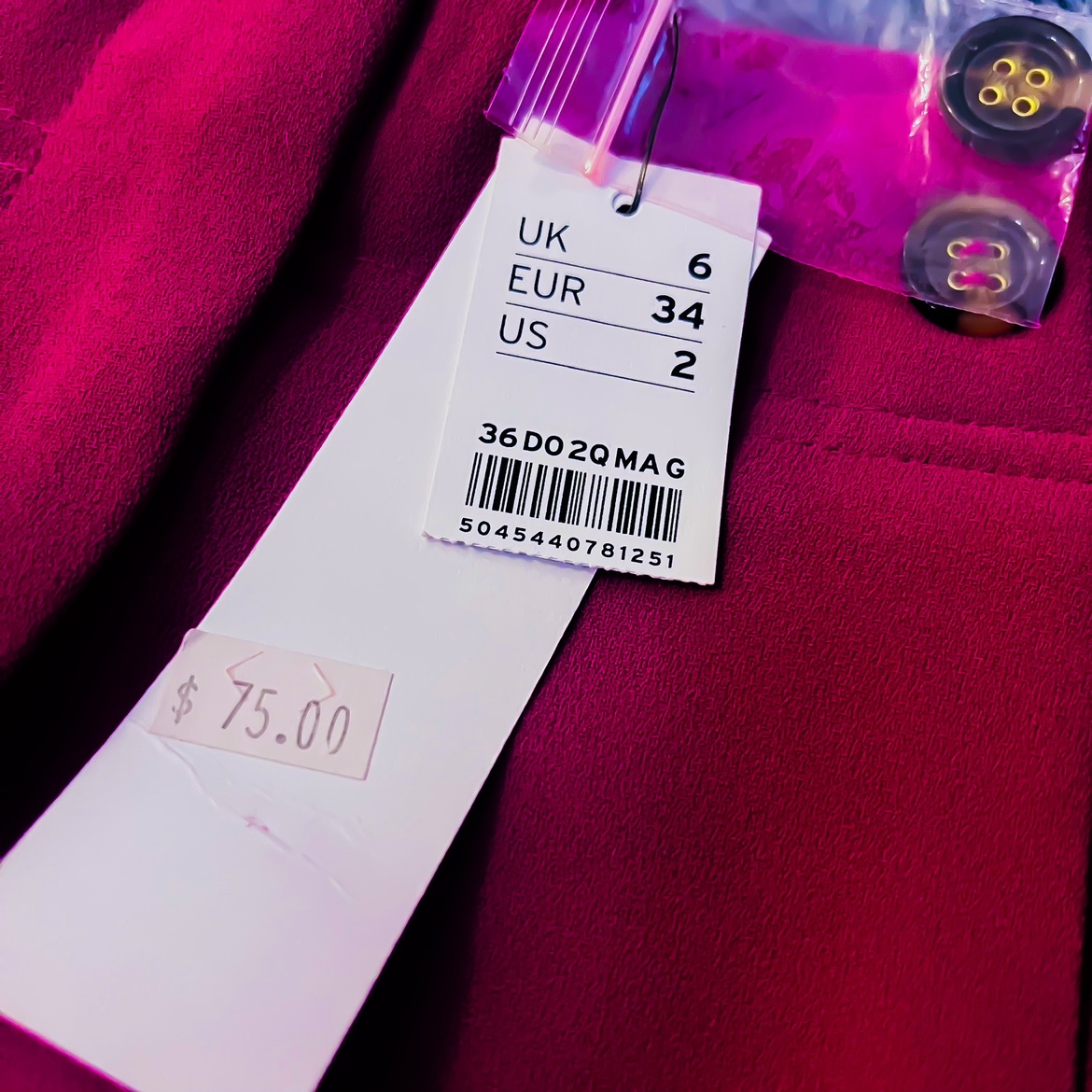 TOPSHOP High Waisted Trousers image indicator(3)