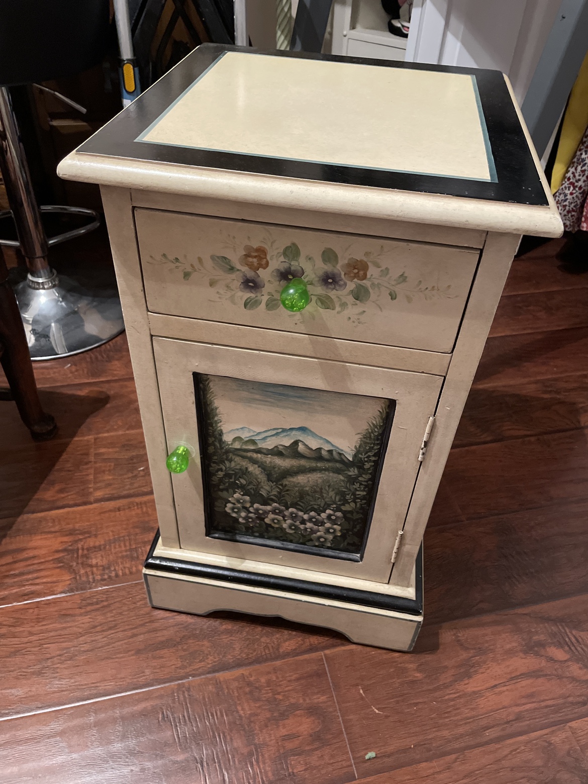 Hand Painted Side Table