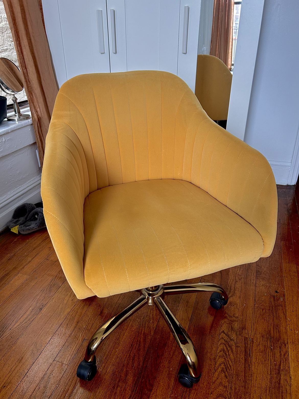 Velvet Office Chair - photo 2