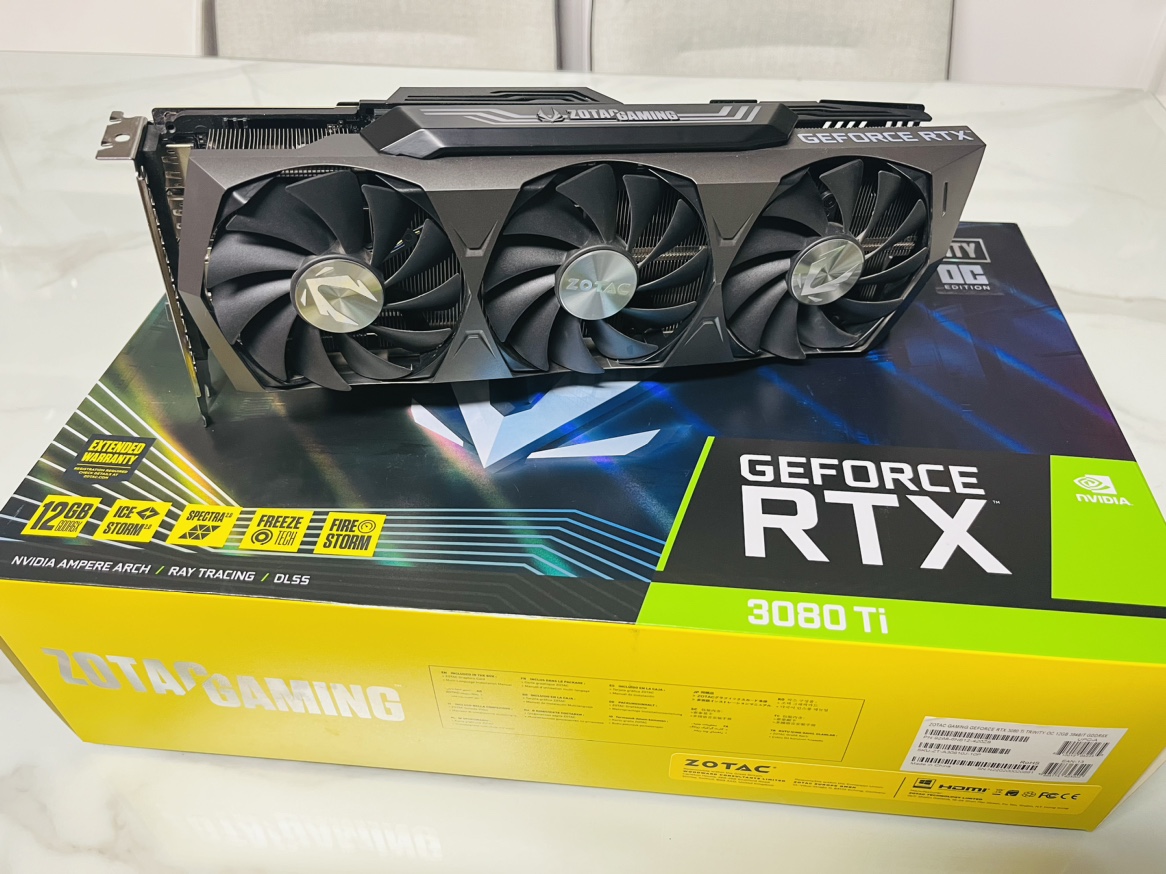 ZOTAC TRINITY RTX 3080 TI OC 12GB thumbnail