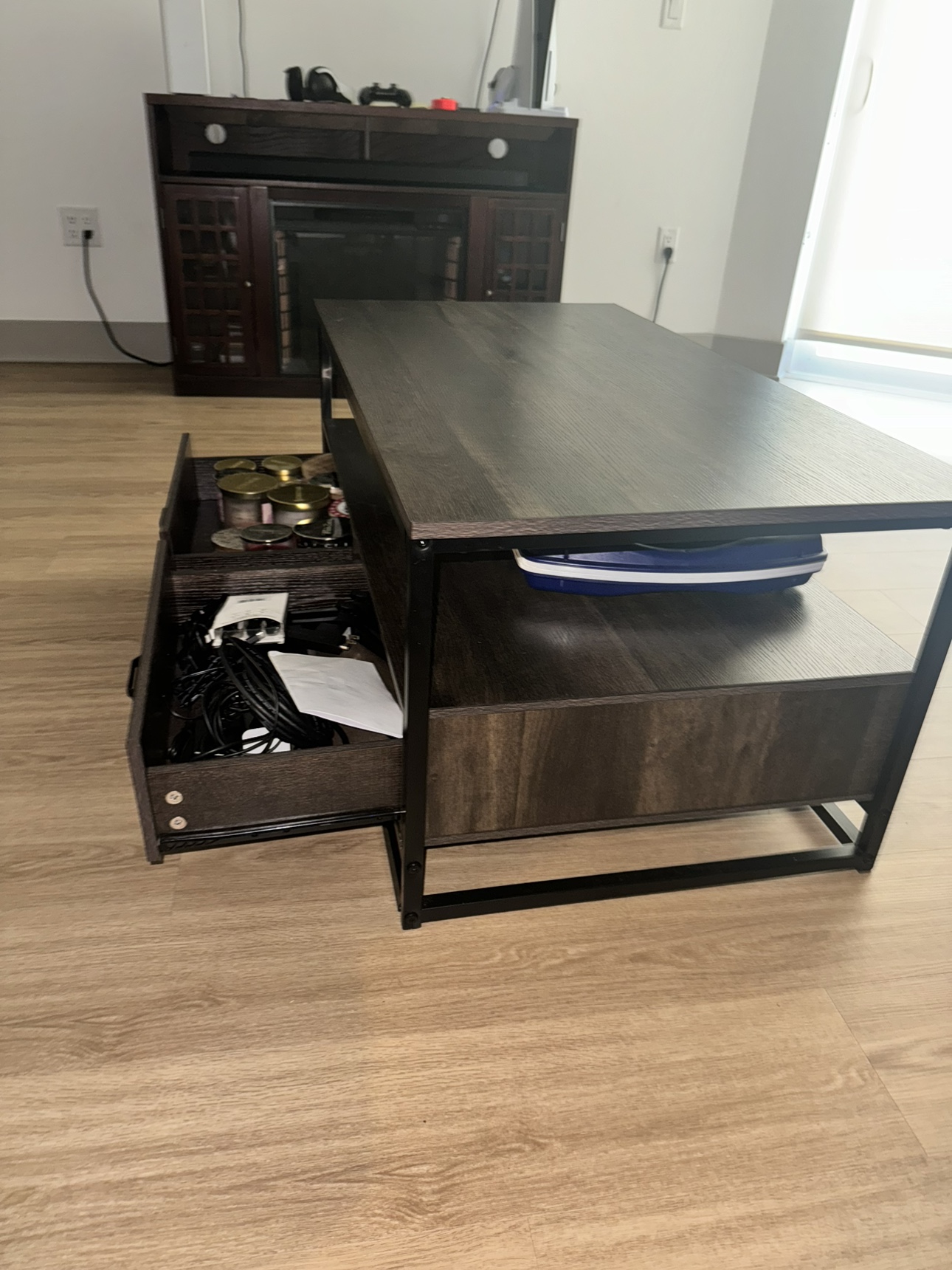 Coffee Table with Storage - photo 2