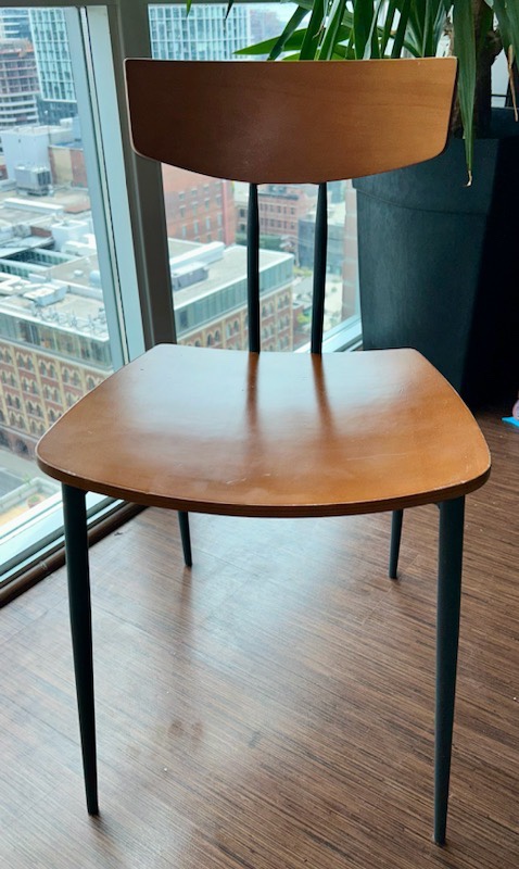 Teak dining chairs
