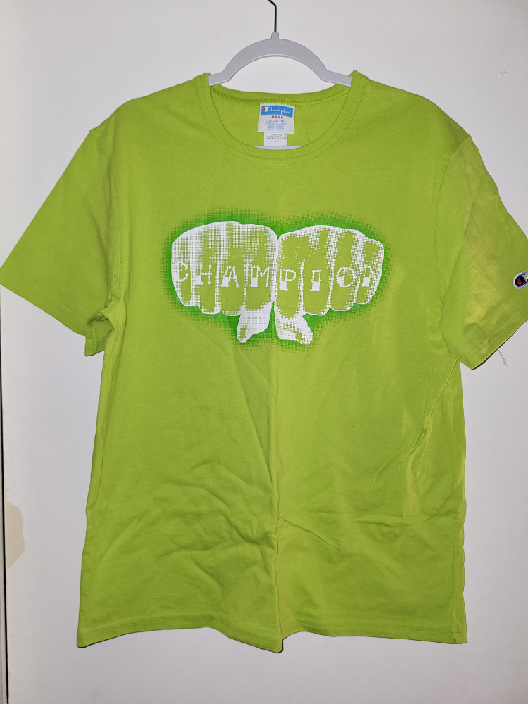 new Champion tshirt size Large thumbnail