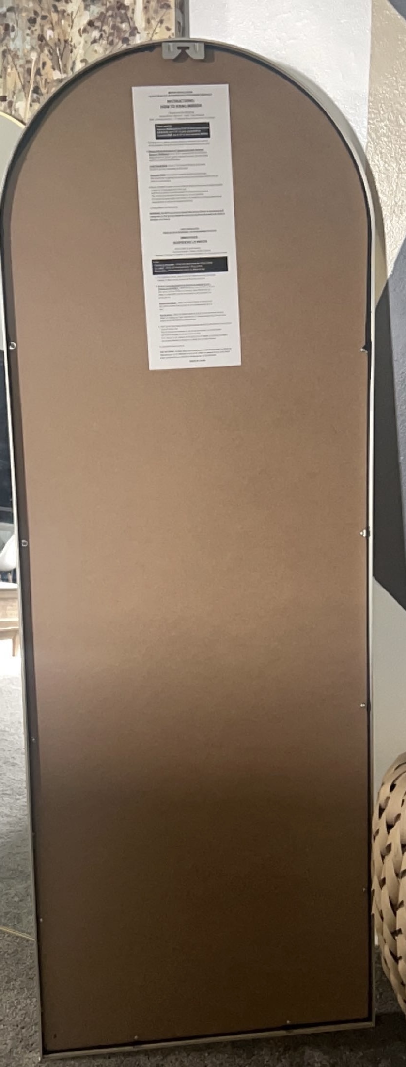 Full length Arch Mirror image indicator(6)