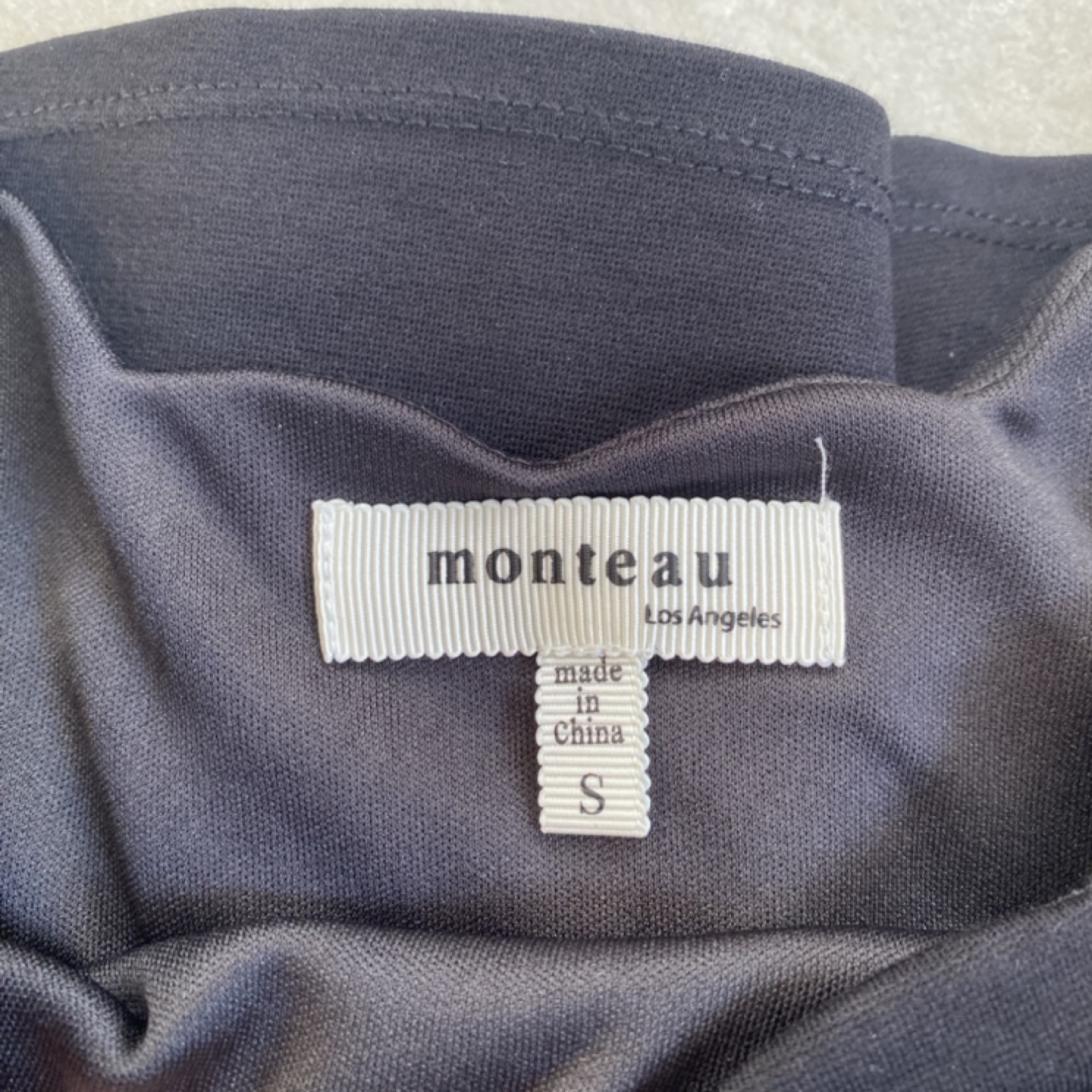 NEW Black Scalloped Neck A Line Dress (small) image indicator(5)