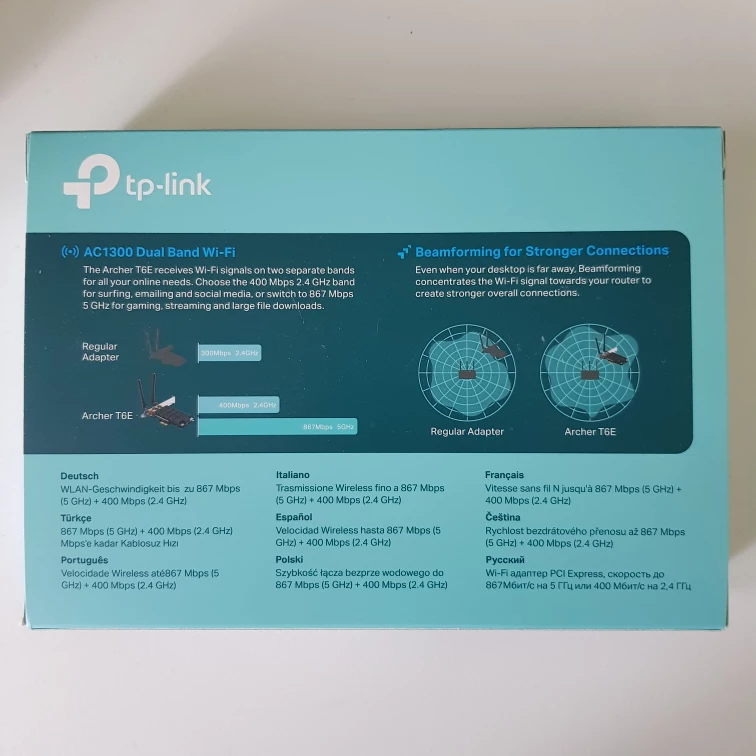 TP-Link T6E AC1300 PCI Express Adapter image indicator(2)