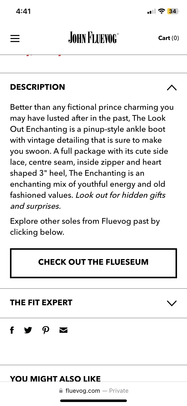 Fluevog boots “Enchanting” size 8.5 - photo 2