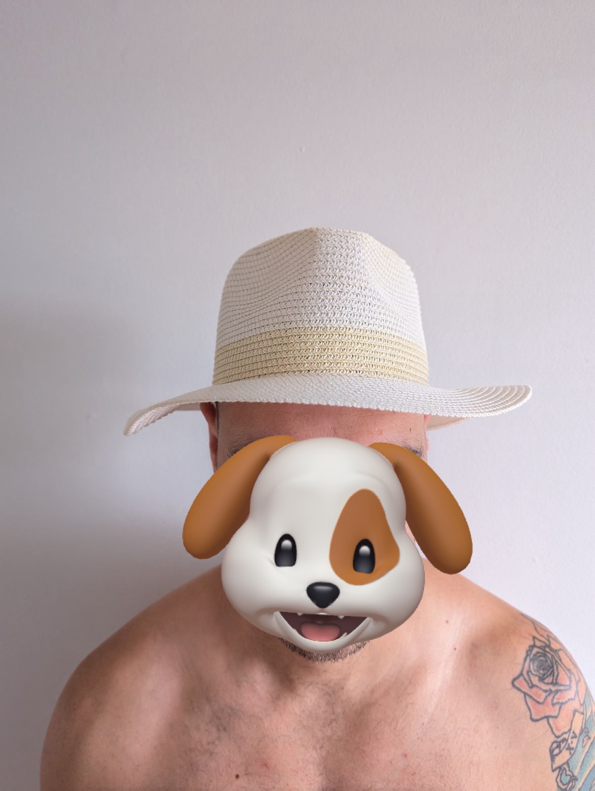 White Straw Fedora Hat - photo 3
