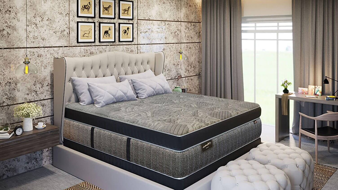 High-End Eastman Euro Luxury Full-Size Mattress