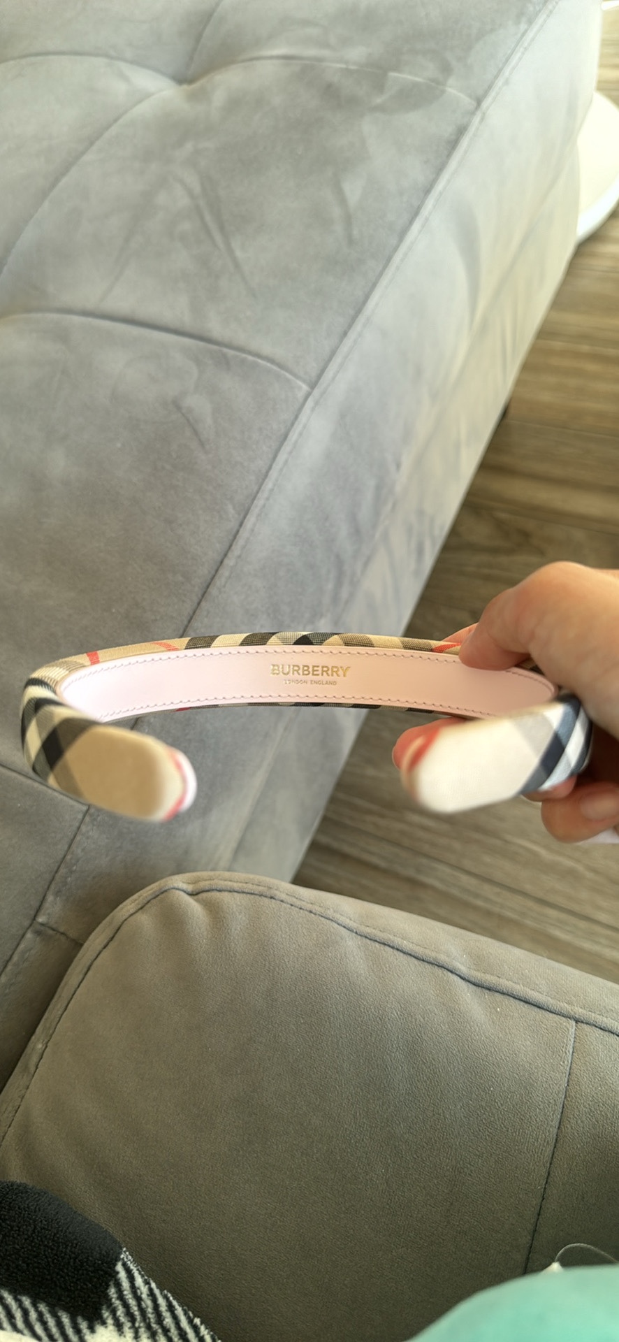 Burberry hairband thumbnail