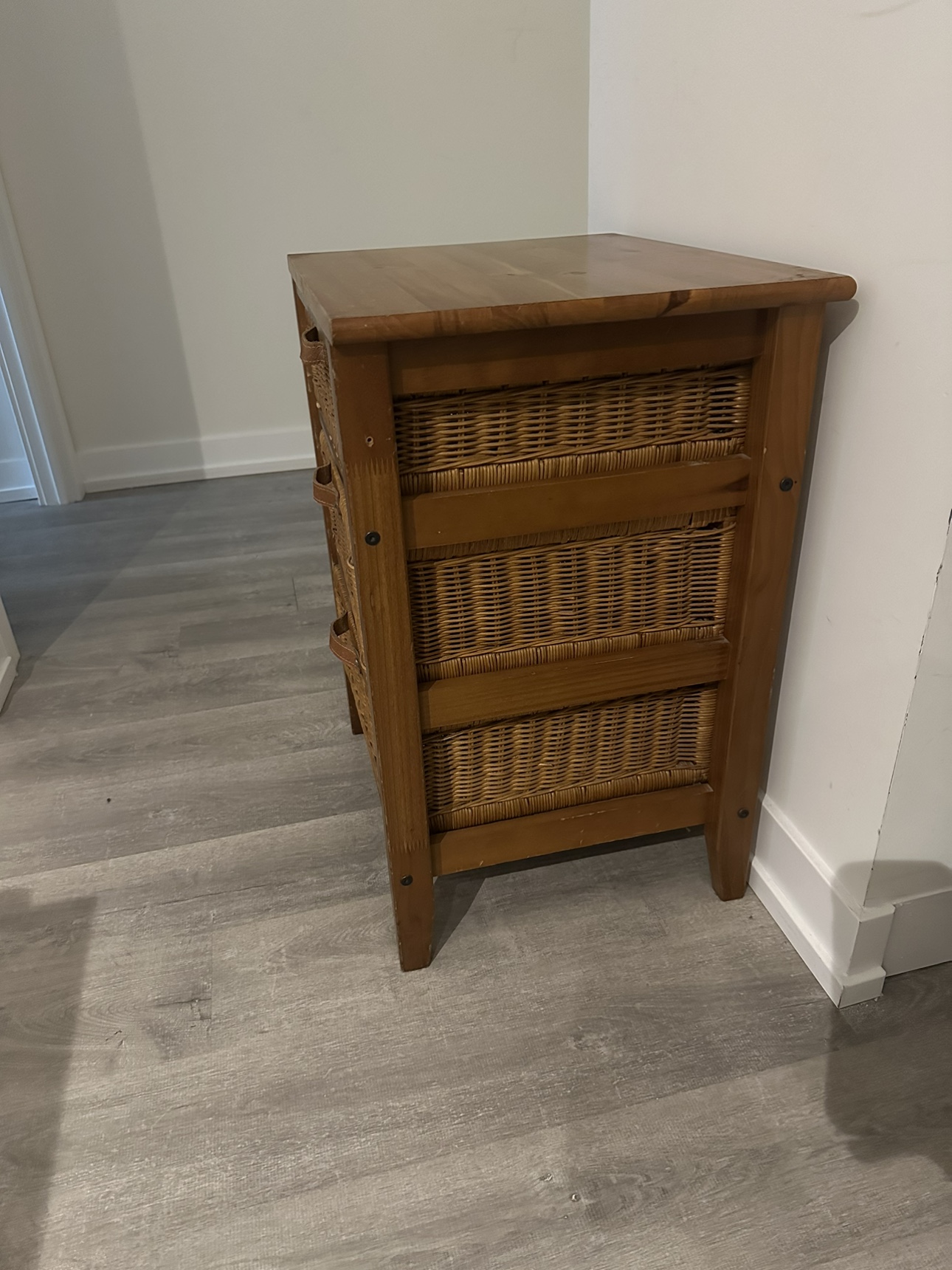 Wood Side Table - photo 3