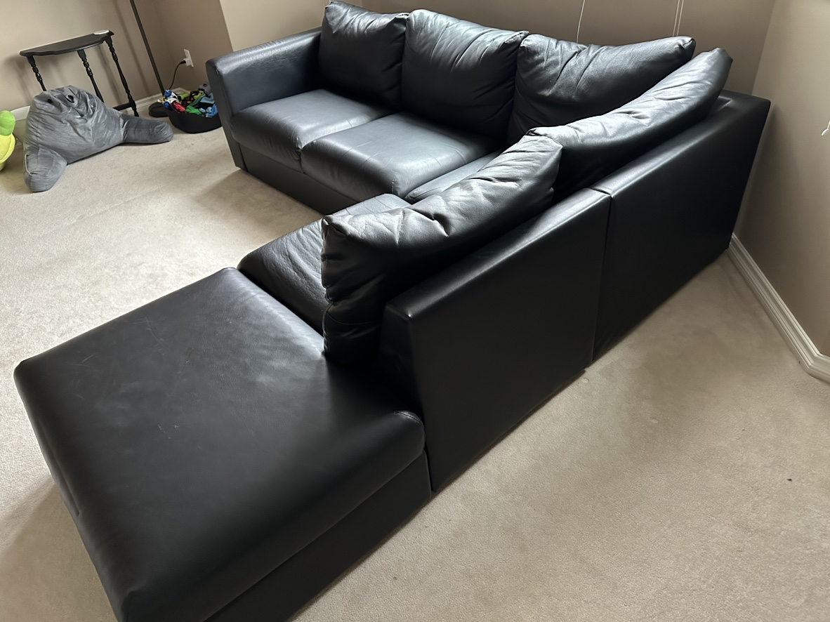 Ikea “Leather” Vimle Left Side Sectional - photo 5