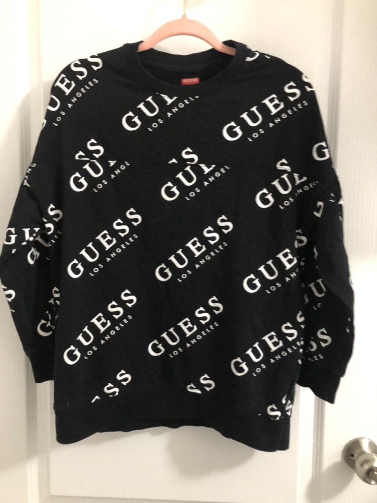 Guess Black crewmeck thumbnail