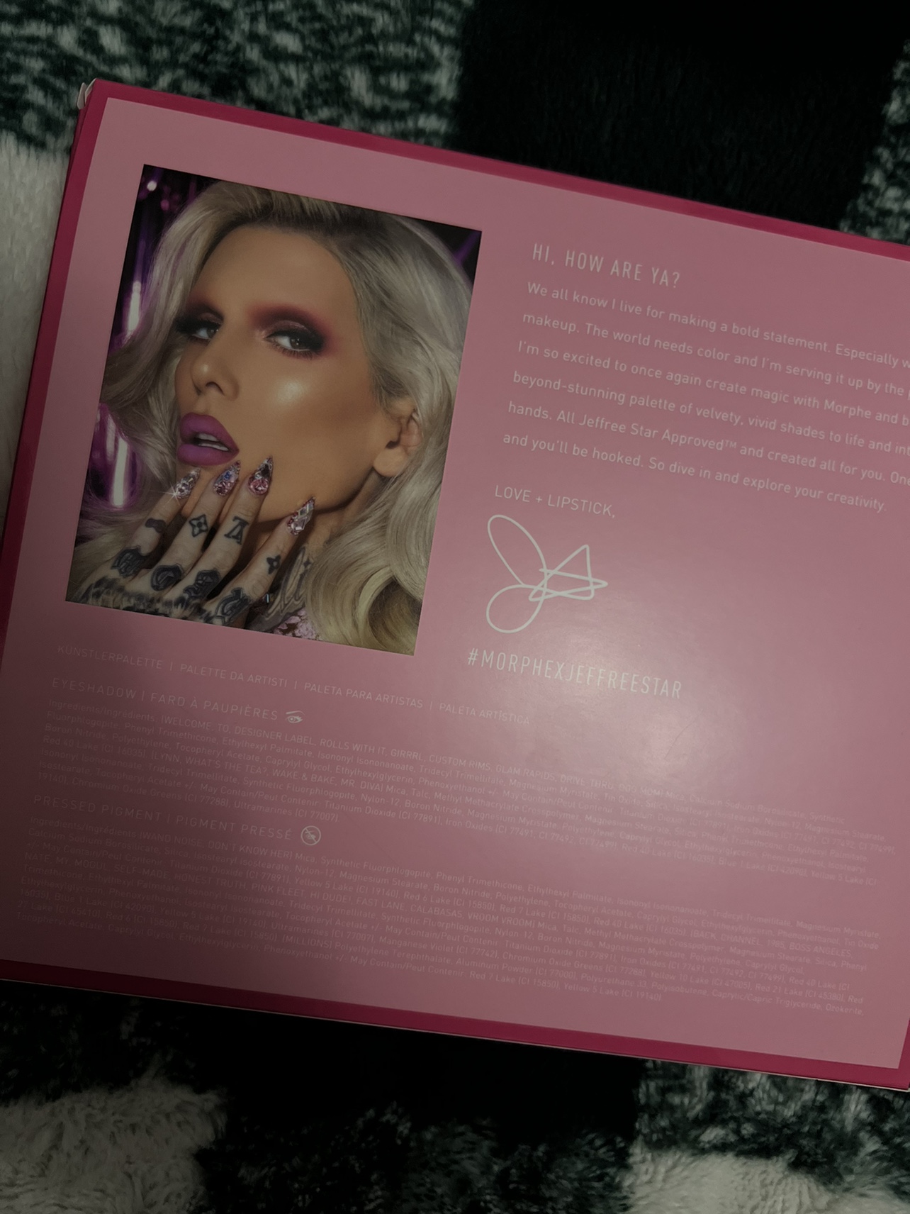 Brand New Morphe x Jeffree Star Eyeshadow Palette - photo 3
