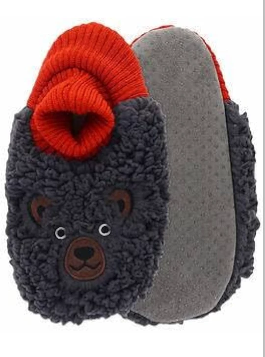 🥕 NEW!   2 Pairs of Kid's Soft Sherpa Slippers (BOTH for $5!) image indicator(3)