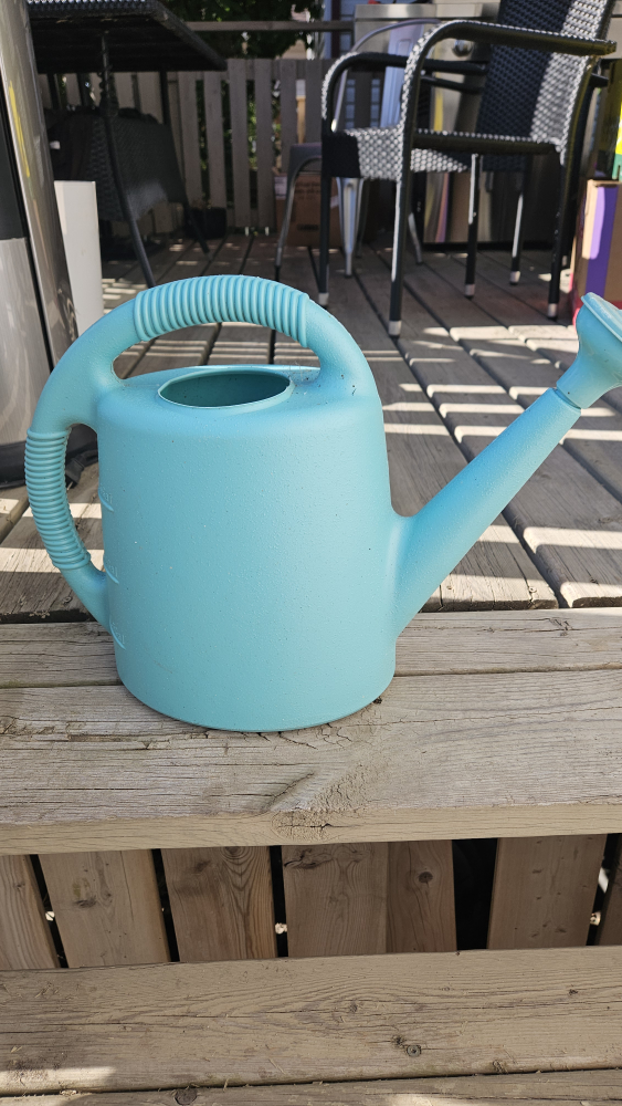 Blue Watering Can