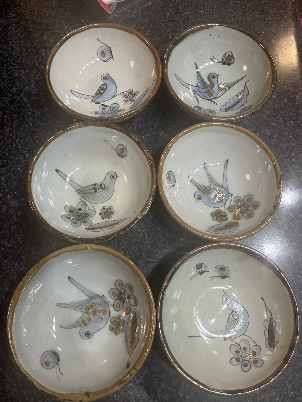 Ceramic Bowls -Set of 6 thumbnail