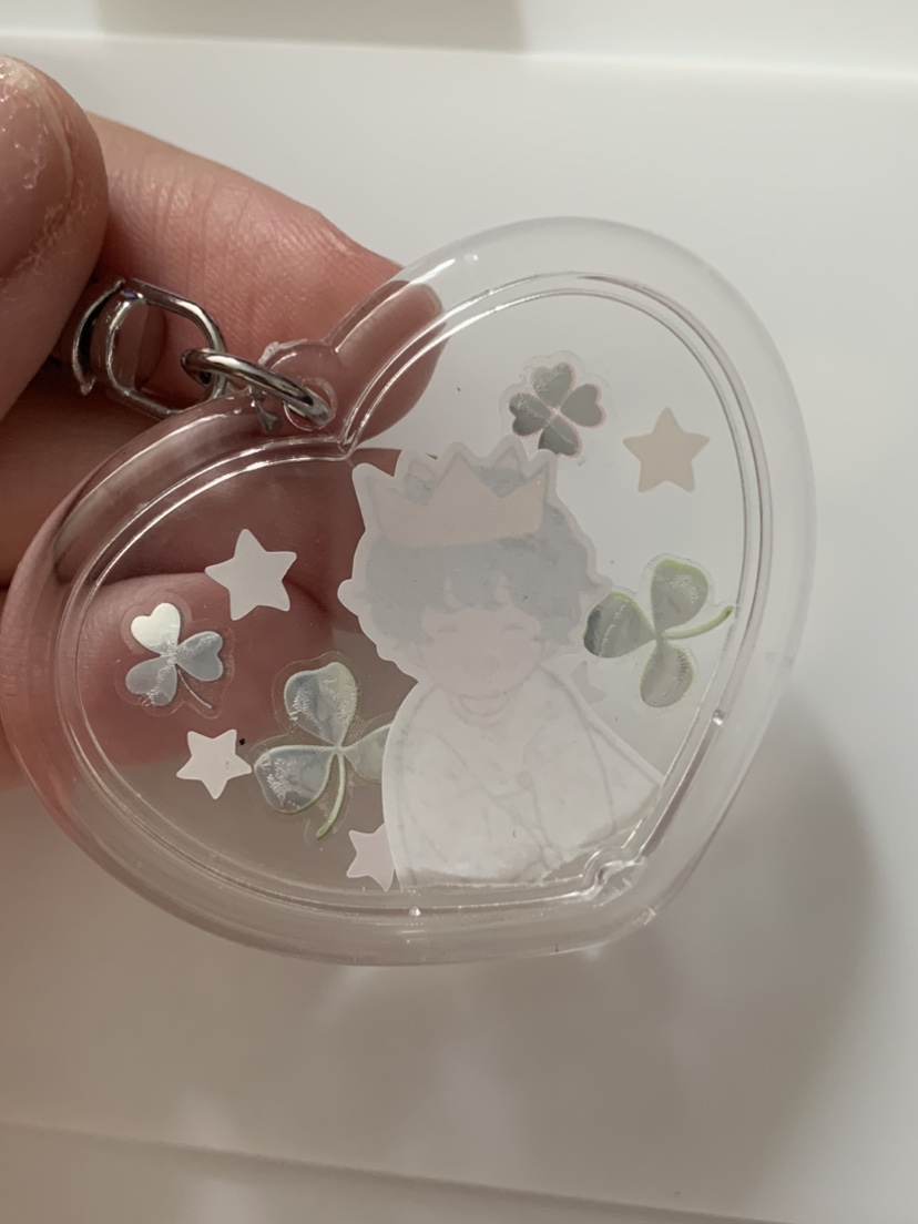 Cute keychain image indicator(2)