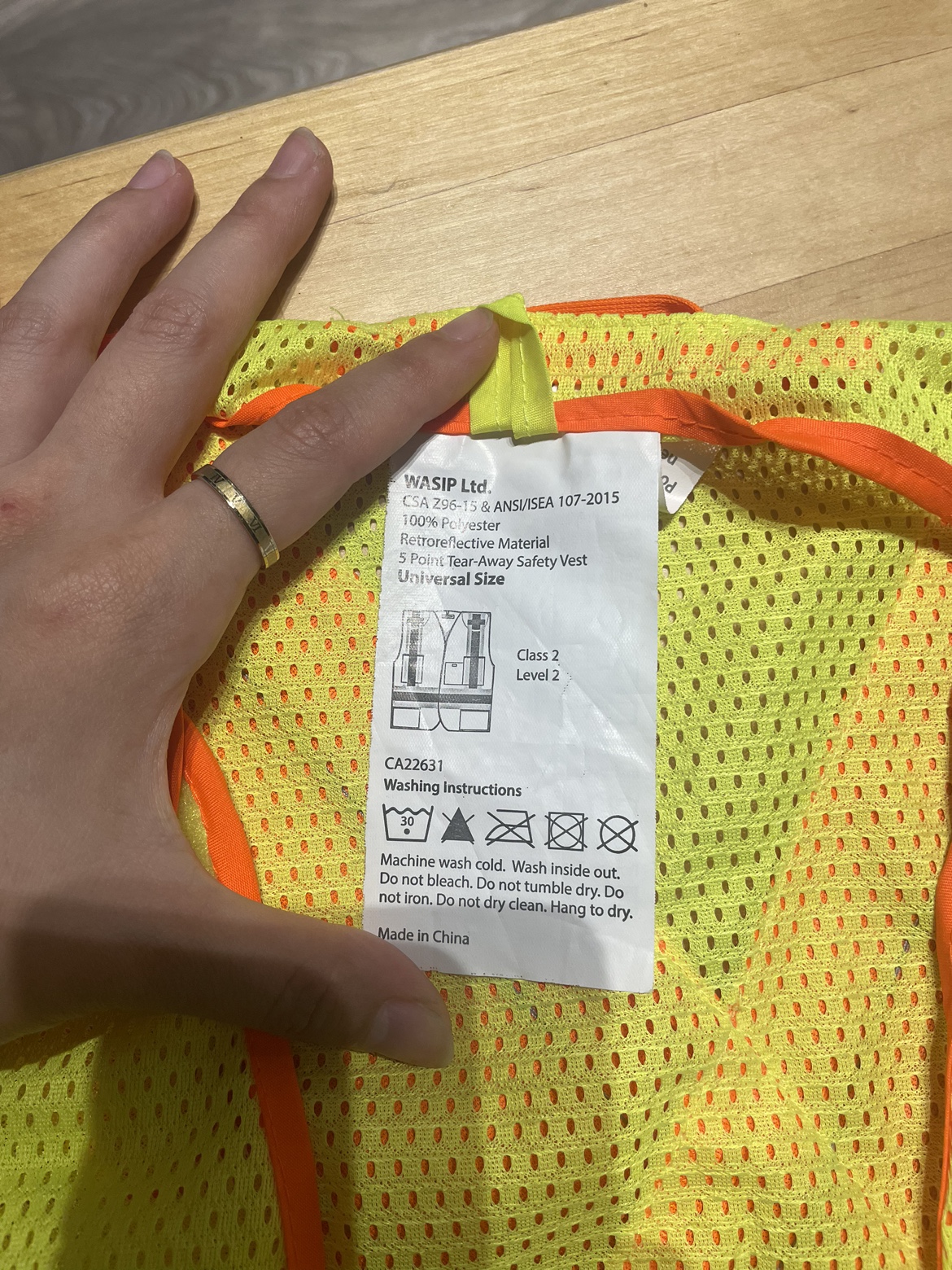 Safety vest - photo 2