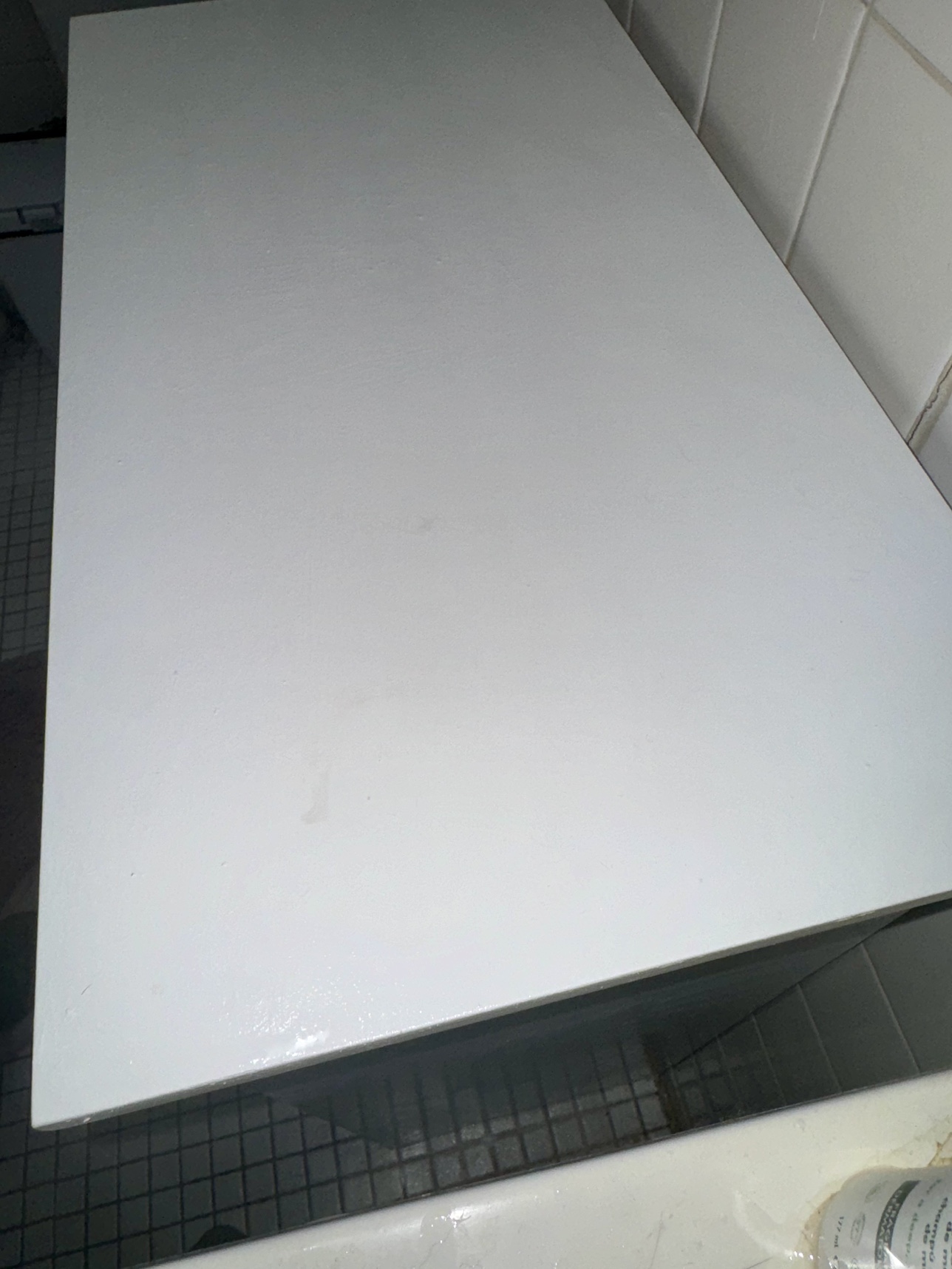 White Bathroom Cabinet - photo 2