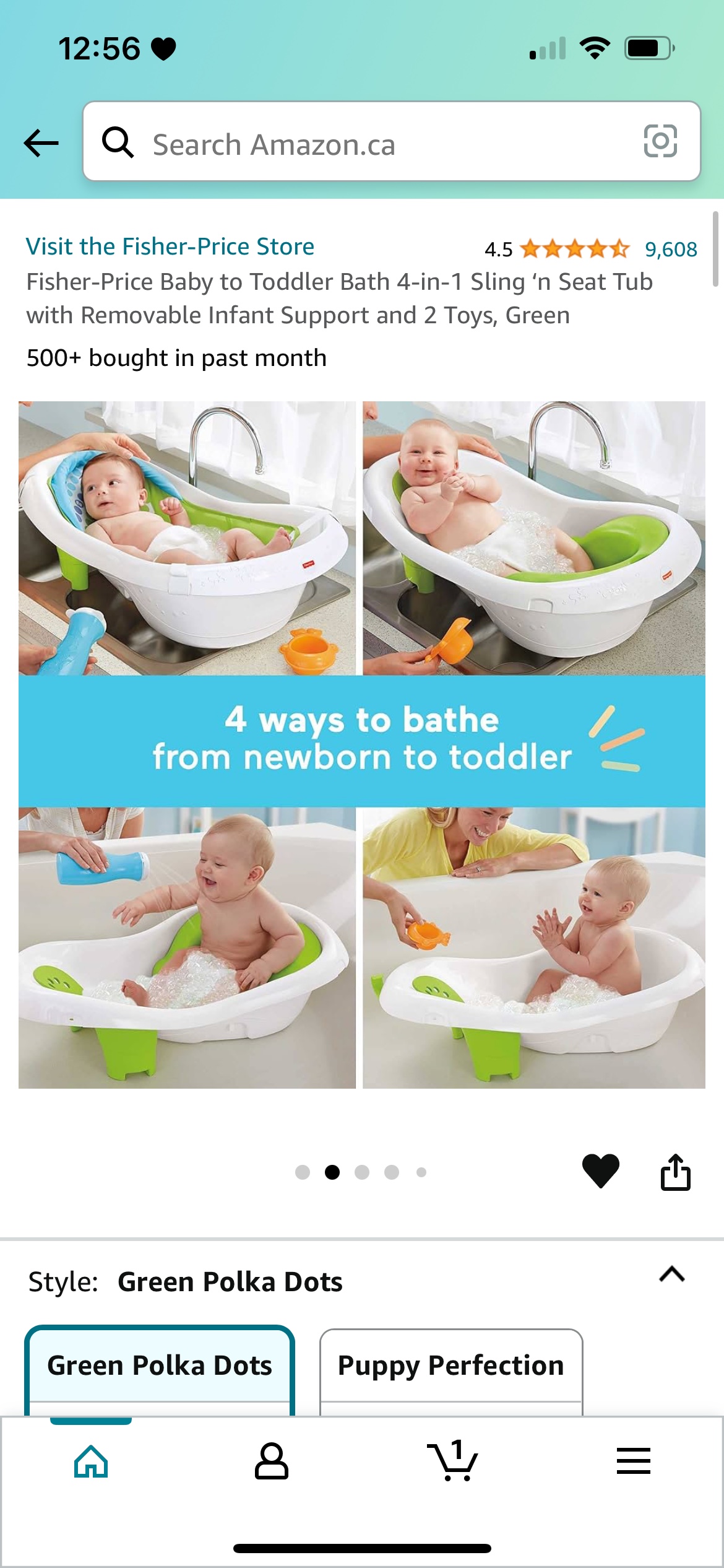 Fisher-Price Baby to Toddler Bath 4-in-1 Sling ‘n Seat Tub - photo 4