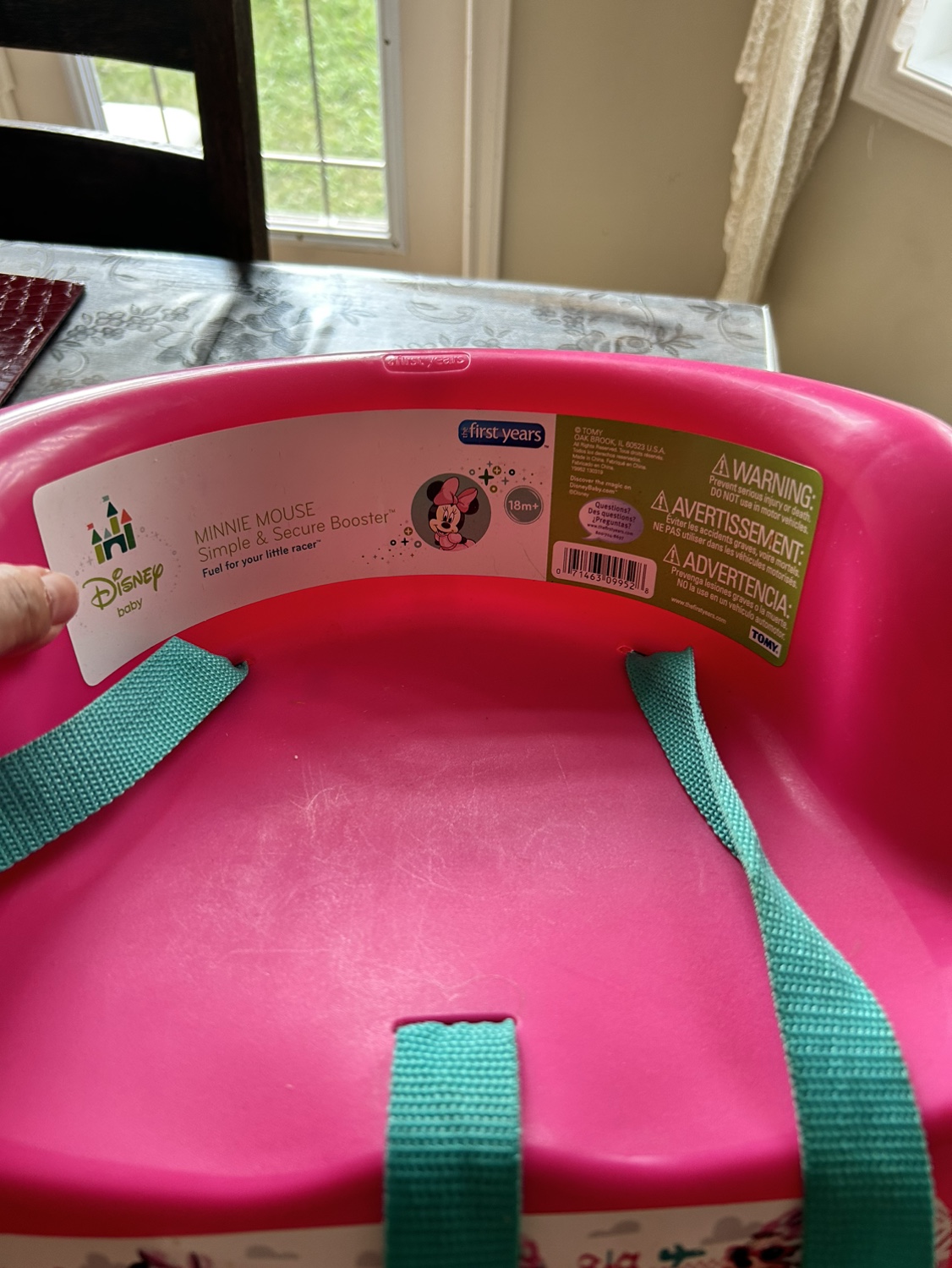 Disney Minnie Mouse Simple and Secure Booster Chair - photo 3