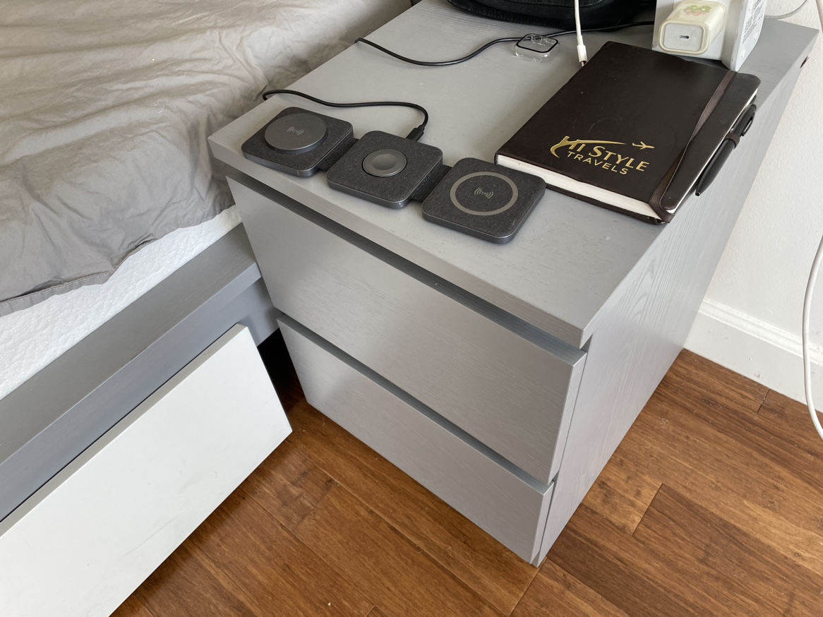 MALM 2-drawer chest, gray stained - photo 4