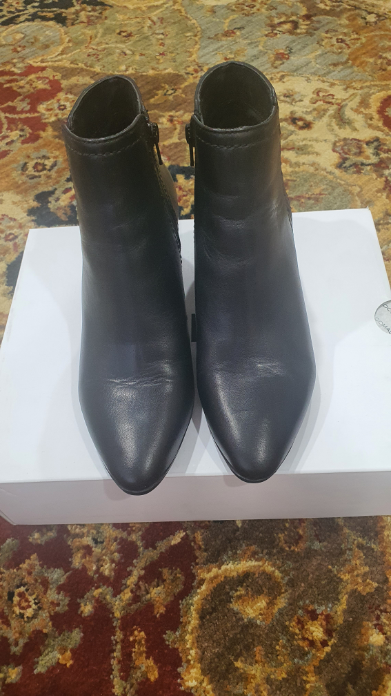 Leather boots