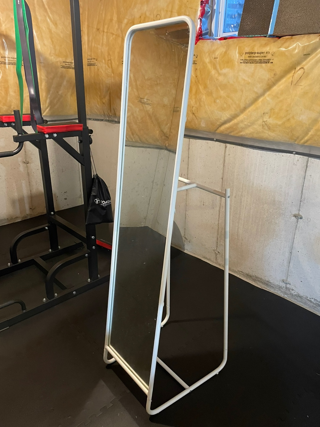 Full Length White standing Mirror -IKEA - photo 3