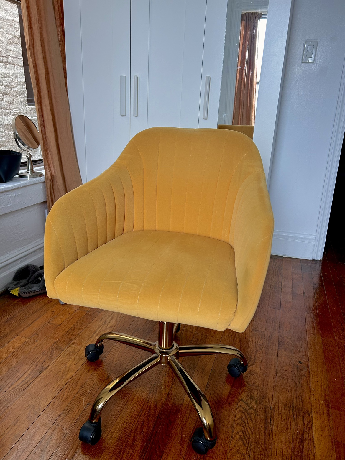 Velvet Office Chair