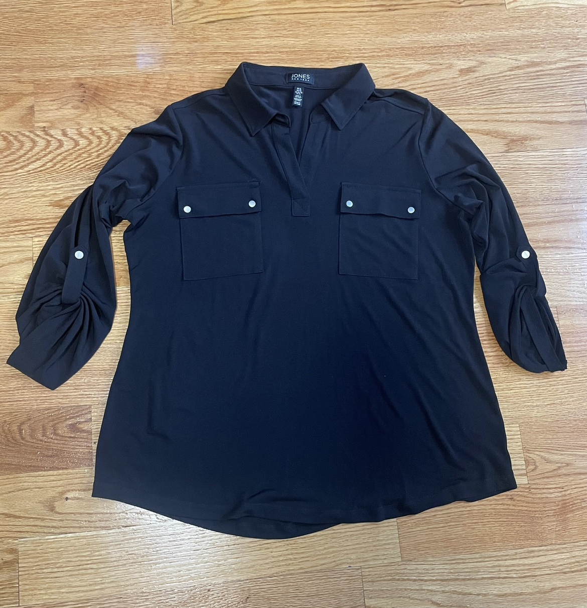 Black blouse from Jones New York