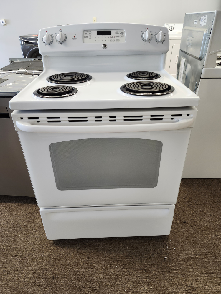 Used Electrical Stove GE JCBP350DT1WW - photo 2