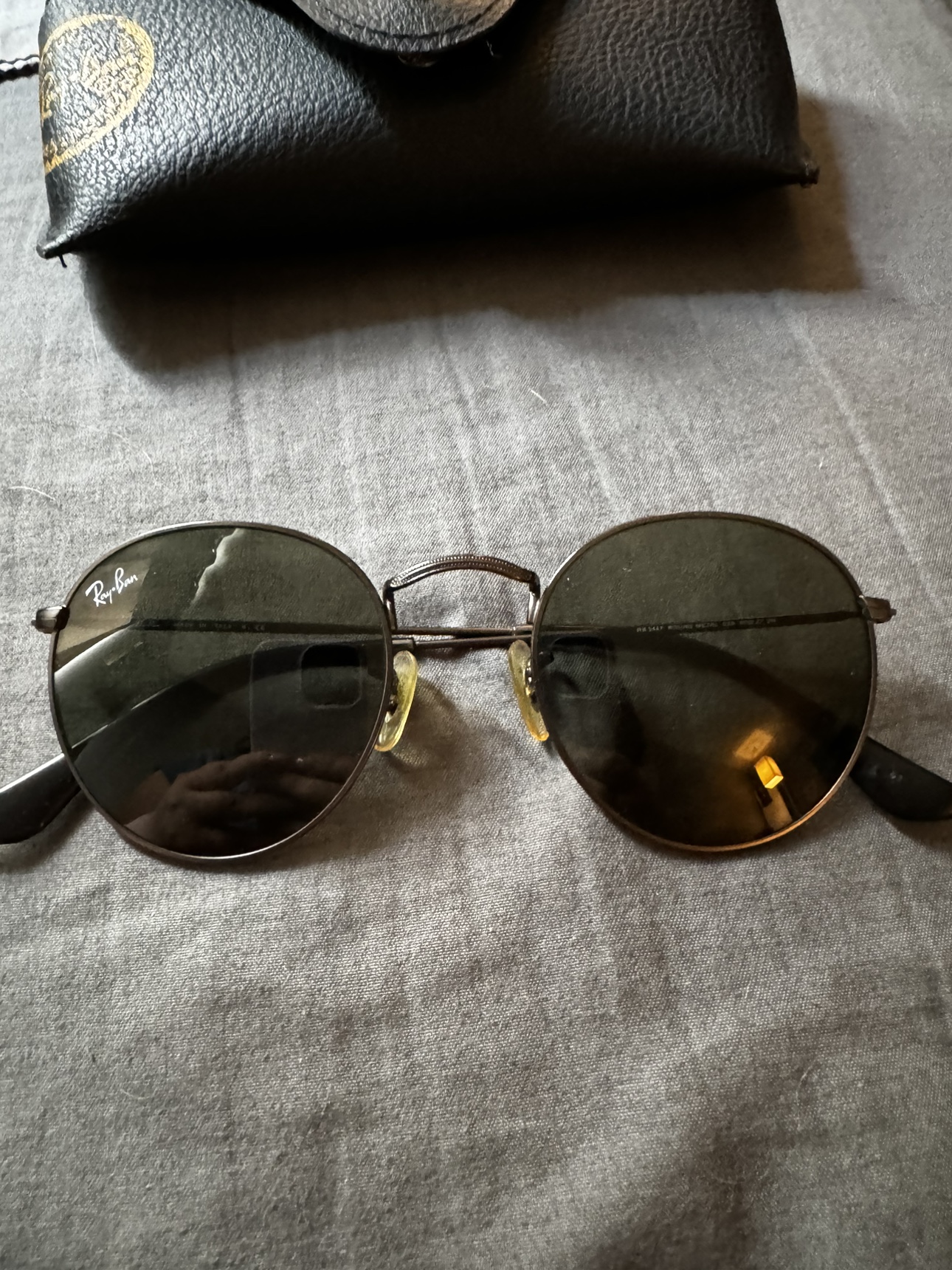 Rayban Round Metal Sunglasses - photo 2