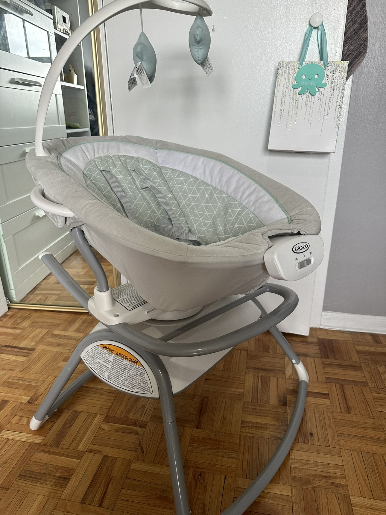 Baby swing with music GRACO image indicator(2)