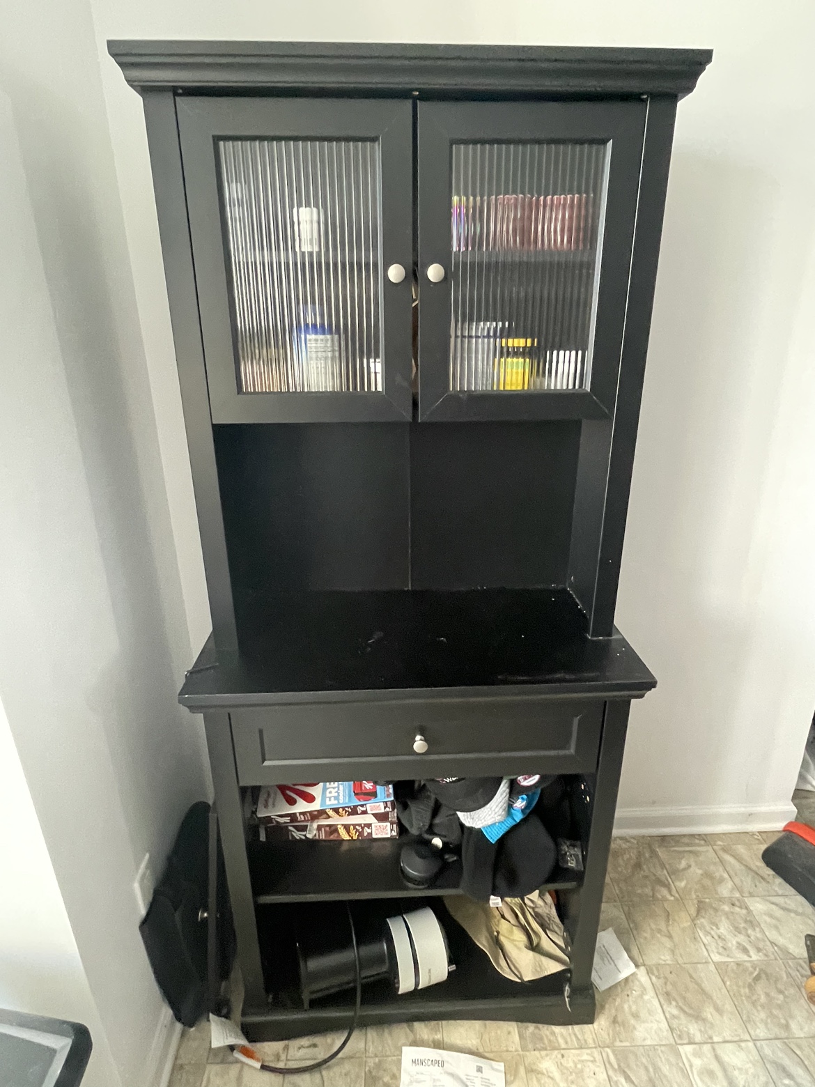 Black Kitchen Cabinet For Sale!