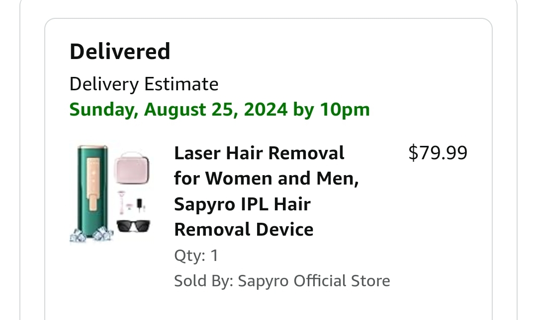 Laser Hair Removal Device - Brand New - Sealed - photo 5