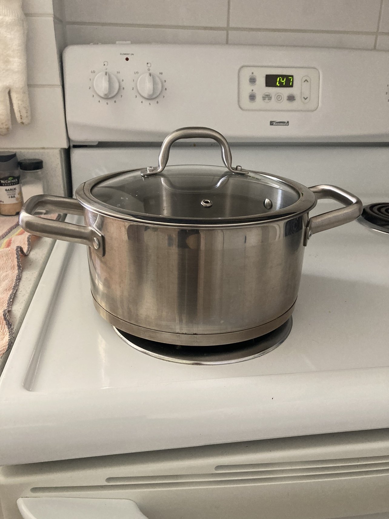 Stainless Steel Pot with Lid