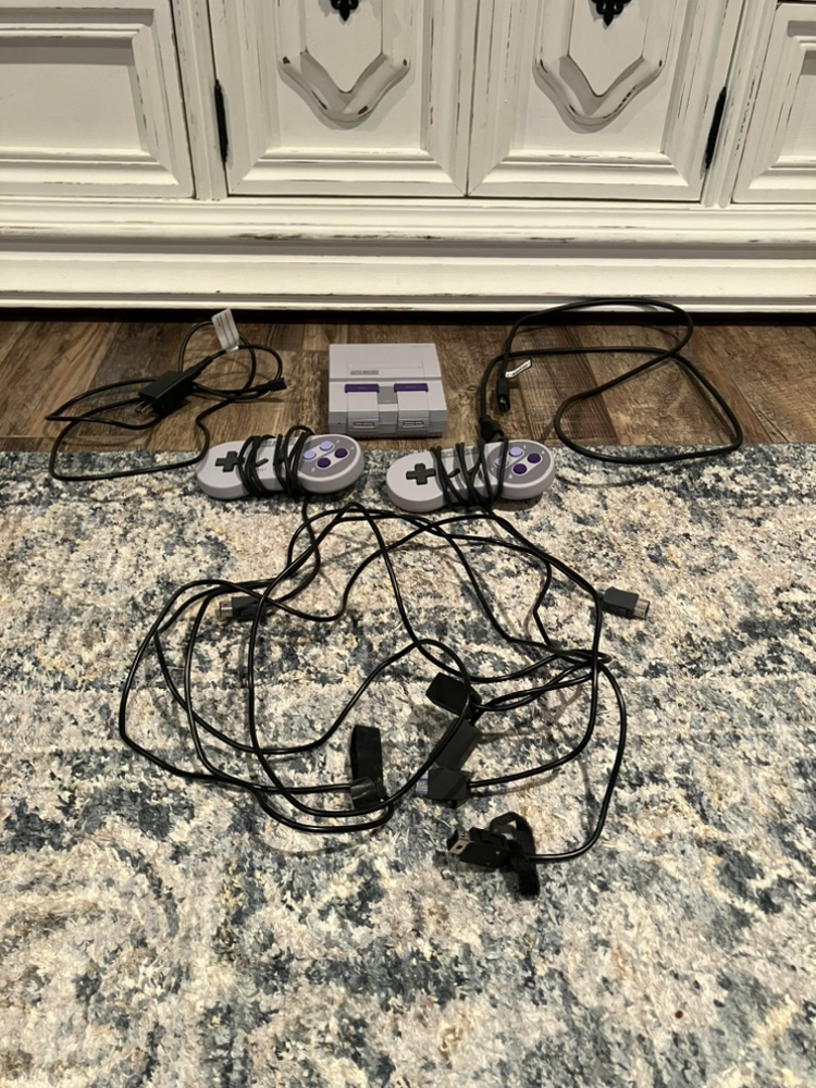 Nintendo Mini Super NES Classic With Remote Extenders