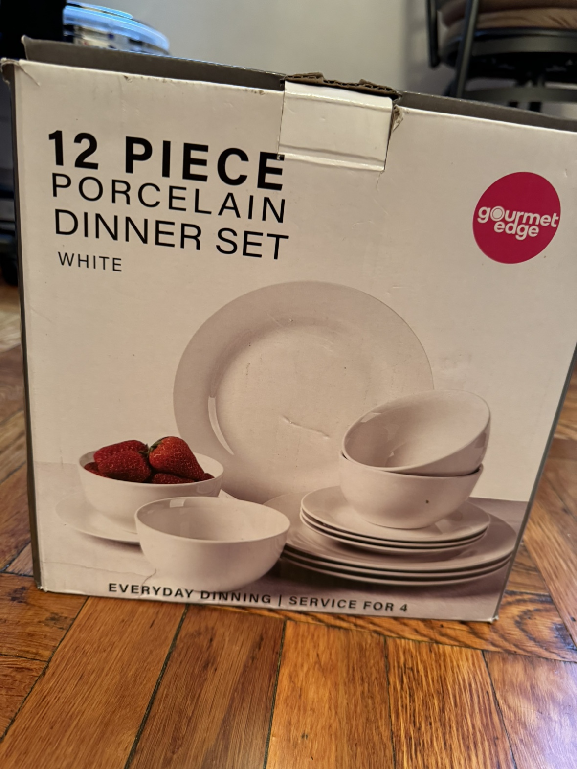 Gourmet Edge 12-piece Dinnerware Set