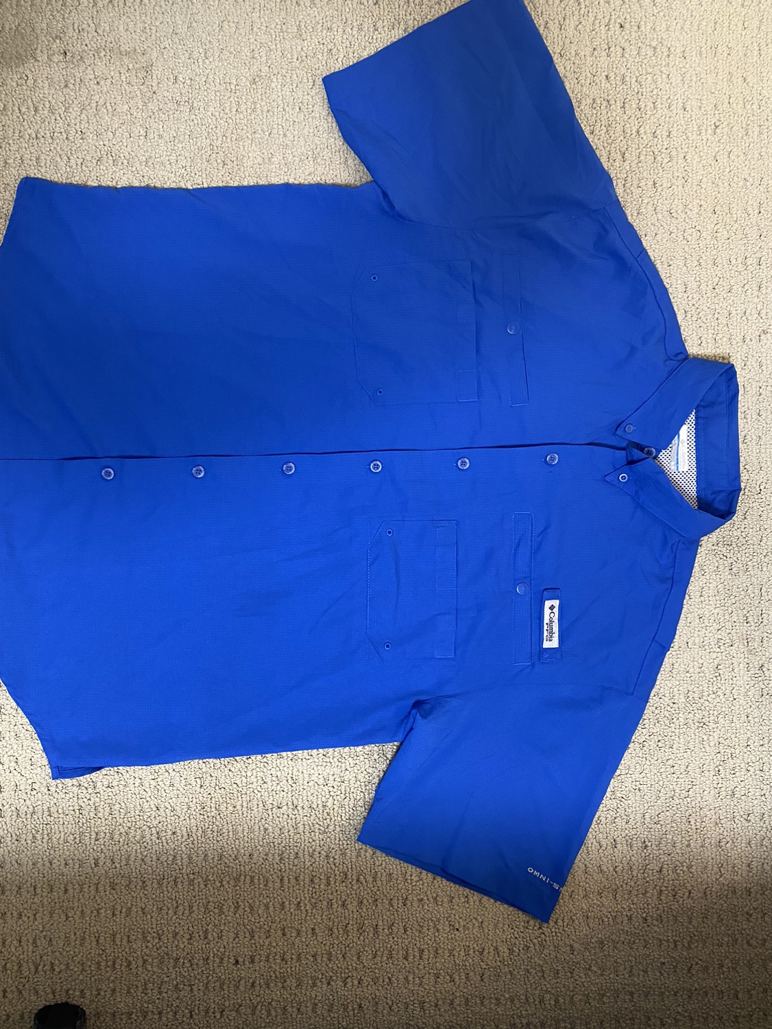 Dark Blue Columbia PFG Shirt image indicator(3)