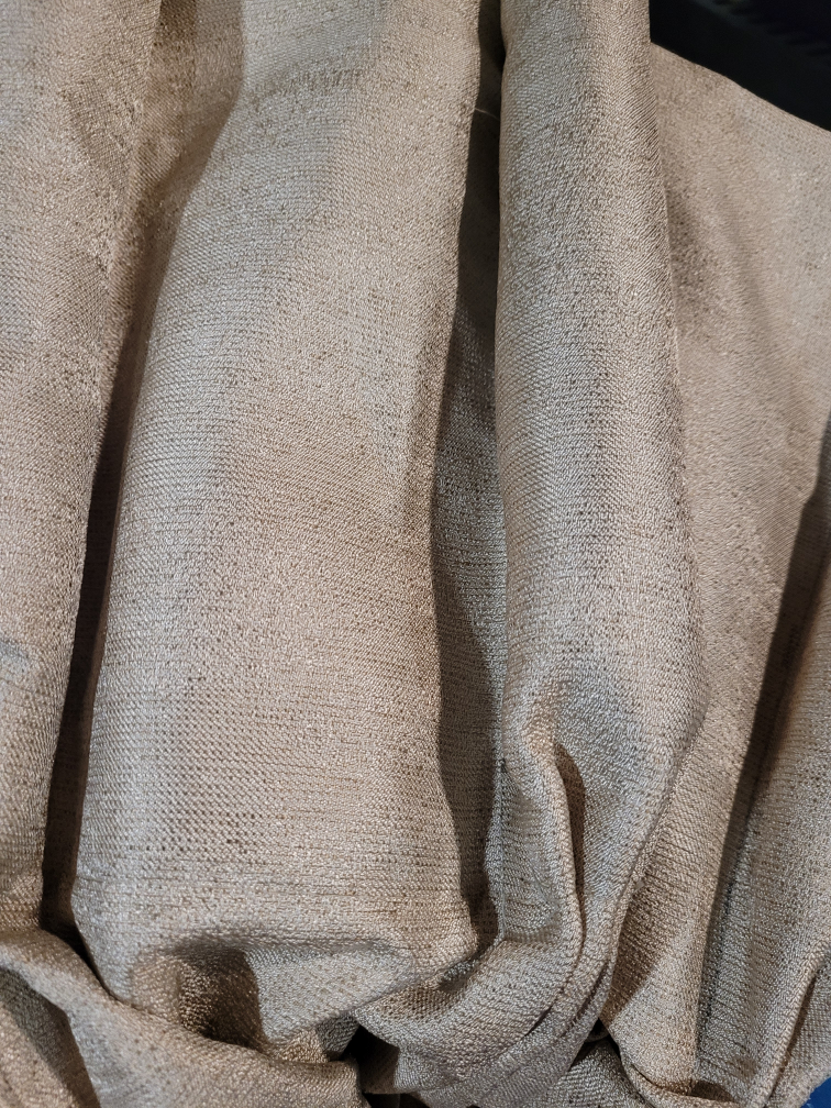 Beautiful extra long golden colour curtains. (4) - photo 2