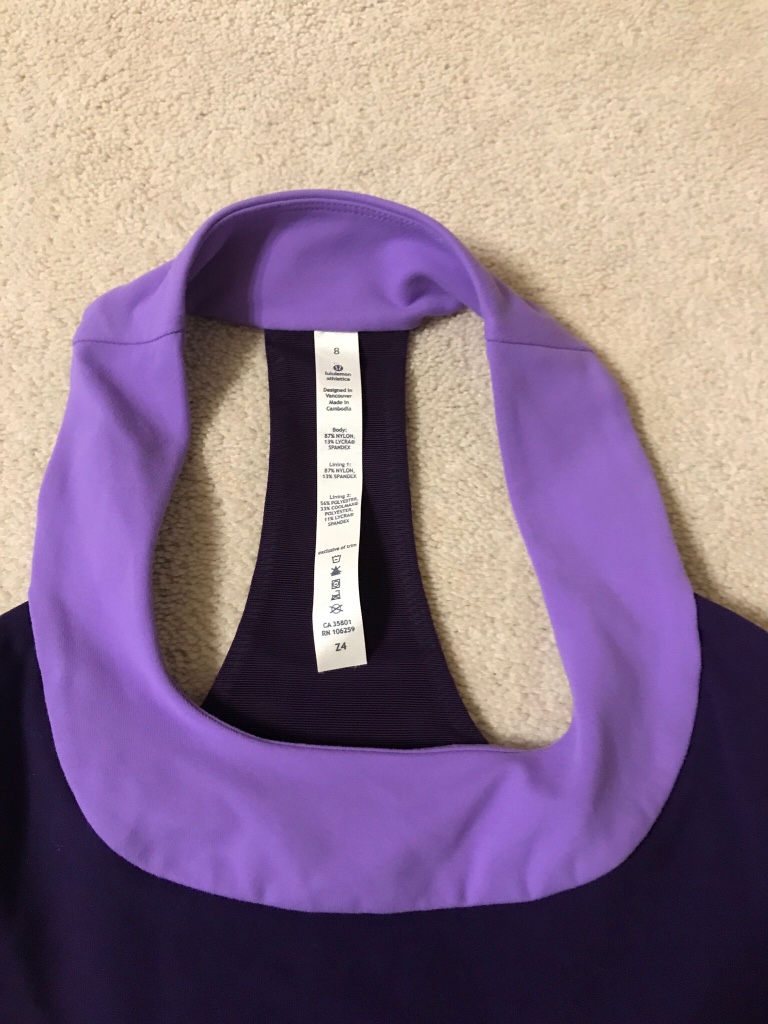 Lululemon Racerback Tank Top Size 8 image indicator(3)
